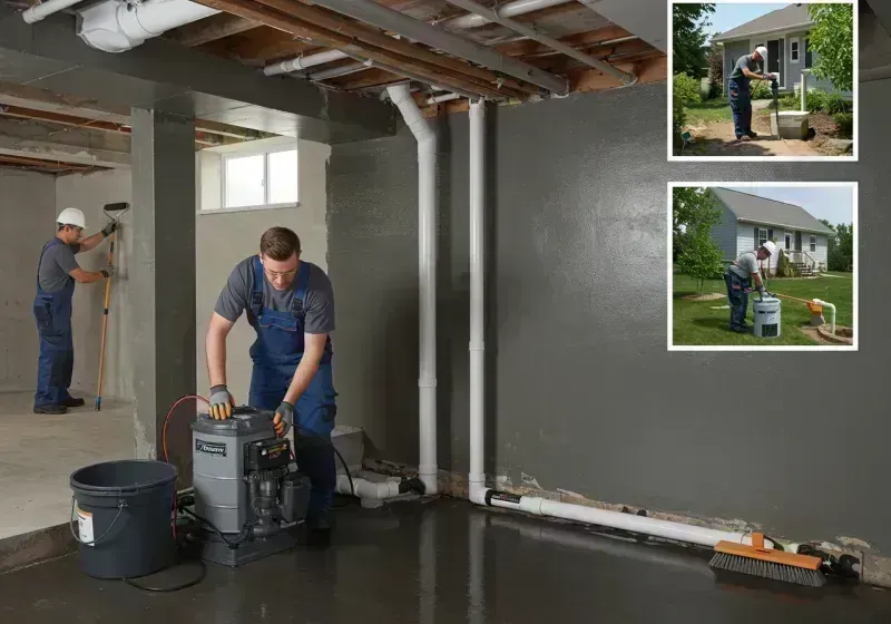 Basement Waterproofing and Flood Prevention process in Saint Clair County, MO